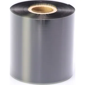 Pásek do tiskárny TTR páska 76mm x 450m, KCVE, černá, OUT, vosk (wax)