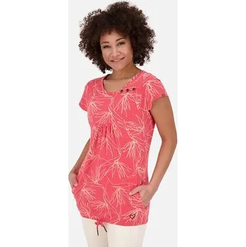 Tričko Alife and Kickin SUMMERAK B Coral Melange velikost XS