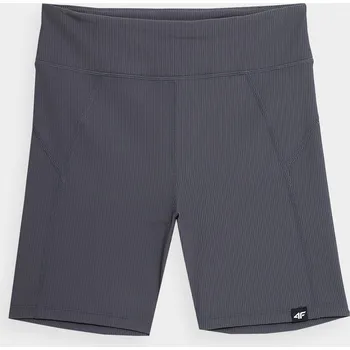 Dámské kraťasy 4F 4FSS23TTIGF041 ANTHRACITE Dámské legínové kraťasy US S
