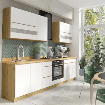 Kuchyňská linka Kuchyňská linka GLAMOUR b 260 cm Bílá