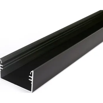LED lišta Profil WIRELI LOWI PH/ černý lak, 2m (metráž)