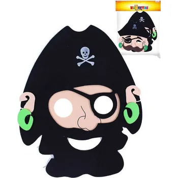 Rappa Maska pirátská 2 ks