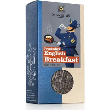 Čaj Sonnentor Povzbudivý English Breakfast, černý čaj bio, 70 g syp.