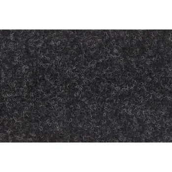 Koberec VEBE FLOORCOVERINGS BV Metrážový koberec ZERO GF RIGO 50 černá BARVA: Černá, ŠÍŘKA: 4 m