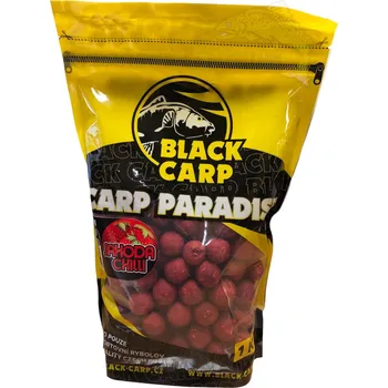 Boilies BLACK CARP Boilies Jahoda Chilli 1kg 20mm