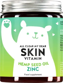 Bears with Benefits All Clear My Dear Skin Vitamin gumoví medvídci se zinkem 60 ks