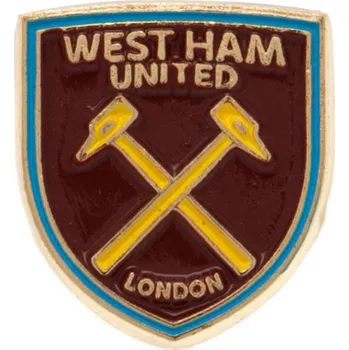 OUKY Kovový odznak West Ham United FC 20x18mm