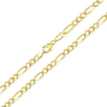 Lillian Vassago Celozlatý plný řetízek Figaro LLV31-GCH086 Barva zlata: Žlutá, Délka řetízku: 60 cm