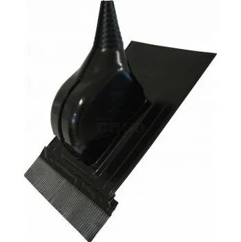 ERGO - Anténní komplet univerzální - hodí se pro: Pálené a betonové krytiny - Barva černá