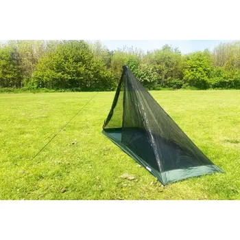 Stan Vnitřní stan Superlight Solo Mesh Tent, DD Hammocks, 1 Dobrodruh, oliva zelená