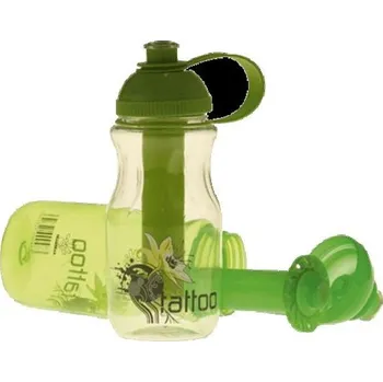 Opasek na cvičení MadMax Láhev s chlazením Tatoo 500ml - zelená