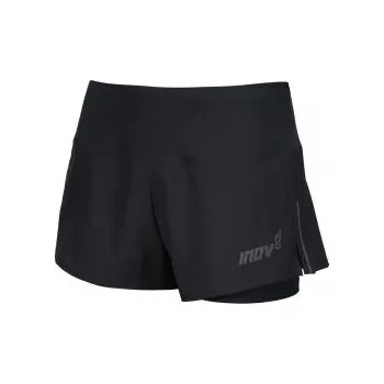 Dámské kraťasy Inov-8 TRAILFLY ULTRA 3" 2in1 SHORT W black 36; Černá šortky + DÁREK DLE VÝBĚRU!