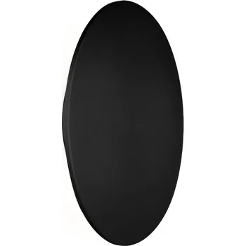 Wever & Ducré Designové nástěnné svítidlo Miles Round Dekor: Hliník - černá, Teplota chromatičnosti: 2700 Kelvinů, Průměr: 260 mm 317778B3 Designové nástěnné svítidlo Miles Round