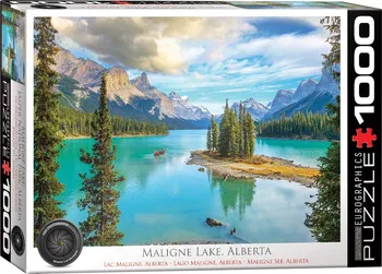 Puzzle Eurographics Maligne Lake, Alberta 1000 dílků