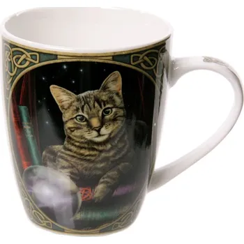 Lisa Parker Porcelánový hrnek Kočičí věštkyně v dárkové krabičce