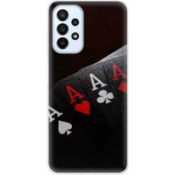 Pouzdro na mobilní telefon Odolné silikonové pouzdro iSaprio - Poker - Samsung Galaxy A23 / A23 5G