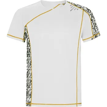 Pánské oblečení ROLY Tričko Sochi, sportovní, krátký rukáv, pánské E0426-183-L L Bílá