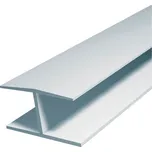 DEN BRAVEN Spojovací profil H š. 12,5mm, délka 2,5m, bílá
