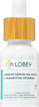 Léčba akné Lobey Lokální sérum na akné s okamžitým účinkem 15 ml