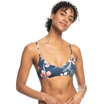 Dámské plavky plavky Roxy Into The Sun Athletic Tri - BSP6/Mood Indigo Tropical Depht L