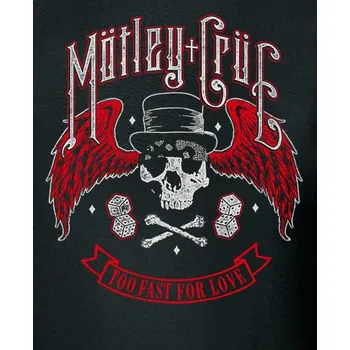 Nášivka nášivka na záda, zádovka Mötley Crüe - Too Fast For Love