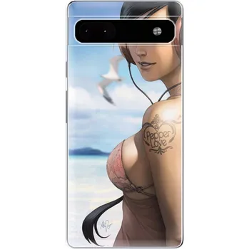 Pouzdro na mobilní telefon Odolné silikonové pouzdro iSaprio - Girl 02 - Google Pixel 6a 5G