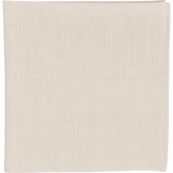 Šátek Bubibubi Krémový kapesníček do saka Ivory