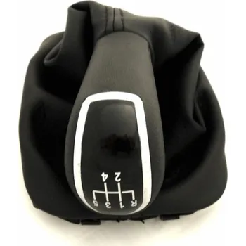 German Schaltknauf Řadící páka Škoda Fabia I Octavia I 5st černá plaketka