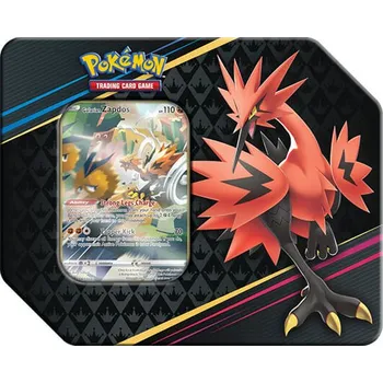 Sběratelská karetní hra Pokémon Crown Zenith Special Tin - Galarian Zapdos (5x Booster)
