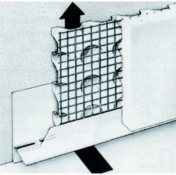 HPI Zakončovací lišta pro nopové fólie ISO - DRAIN 8 interiér - větrací profil, délka 2 m (m) - množstevní sleva při odběru nad 12 000 Kč