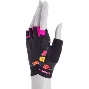 Fitness rukavice MadMax Flower Power rukavice XS - černá