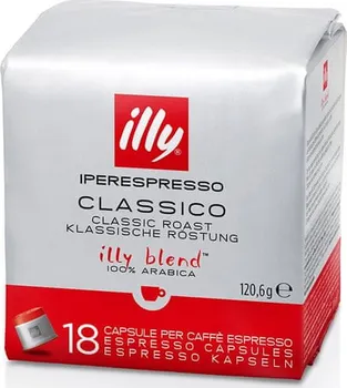kávové kapsle illy Iperespresso Classico 18 ks