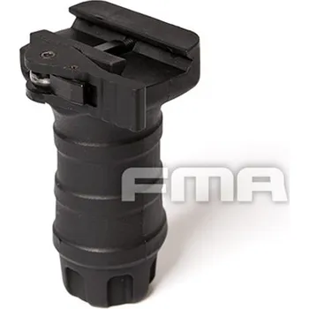 FMA Vertikální krátká rukojeť QD - Černá