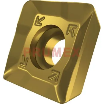 Soustruh Vyměnitelná břitová destička, PRAMET, SDMT 120508SR-M:M8340