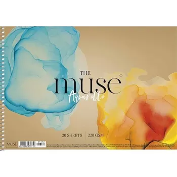 Skicák, náčrtník Shkolyaryk Aquarelle Muse, A4, 20 listů, 220g
