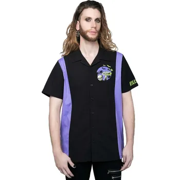 Pánská košile košile pánská KILLSTAR - Kon-Tiki - Black - XL