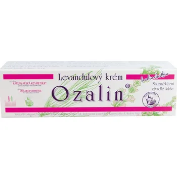 Kosmetika na nohy Vřídlo Karlovy Vary Ozalin levandulový krém na změkčení ztvrdlé kůže 50 g