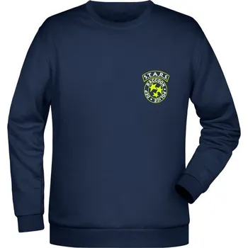 Pánská mikina Mikina S.T.A.R.S. R.P.D. Small Badge - námořní modrá