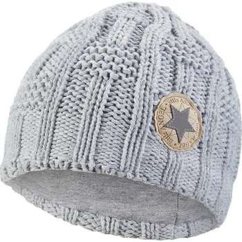 Čepice Little Angel Čepice pletená mřížka Outlast ® - sv.šedá Velikost čepic: 1 | 36-38 cm