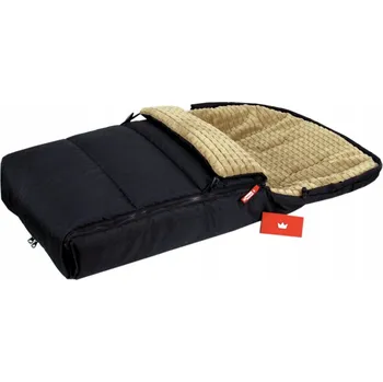 Kočárek BBL Fusak K24 minky - černý / hnědý