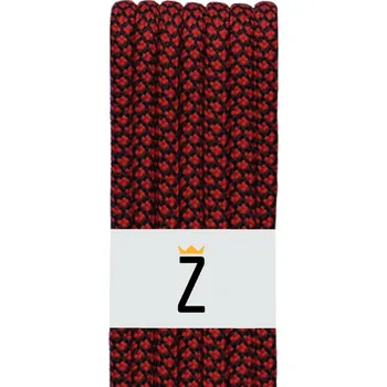 Tkaničky do bot Kulaté tkaničky do bot, červeno-černá Délka: 110