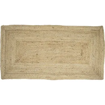 Koberec Obdélníkový přírodní jutový koberec- 70*140*1cm