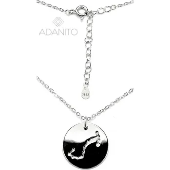 Náhrdelník Stříbrný náhrdelník znamení štír