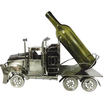 Stojan na víno Reas Pack Kovový stojan na víno kamion