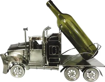 Stojan na víno Reas Pack Kovový stojan na víno kamion