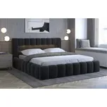 Postel Lamica - kovový rám Rozměr: 160 x 200 cm, látka: Monolith 97