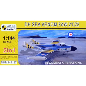 Plastikový model 1/144 DH Sea Venom FAW.21/22 (2-in-1)