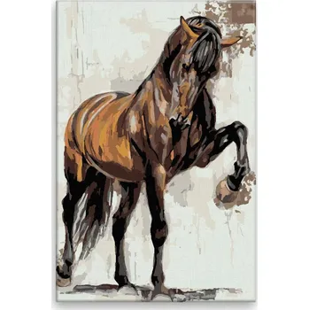 Dětské zboží Malování podle čísel - Krok vpřed - 40x60 cm, bez dřevěného rámu - CZ výroba