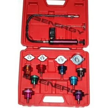 Nářadí pro automobil Tester tlaku, těsnosti a teploty chladičů ENERGY NE00031