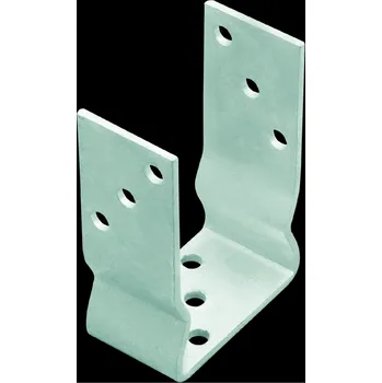 Tesařské kování RAWLPLUG Vzpěra sloupcová ve tvaru U šroubovací D-TU síla 5 mm Varianta: 71 x 150 x 50 mm